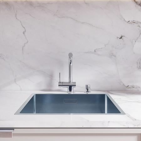 Zlewozmywak GLOBALO RIWOLO 50.1 INOX