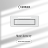 Dunstabzugshaube GLOBALO Silentio 80.2 Weiß (ohne Motor)