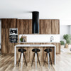 Cooker hood GLOBALO Heweno Isola 39.1 Black