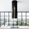 Cooker hood GLOBALO Heweno Isola 39.1 Black