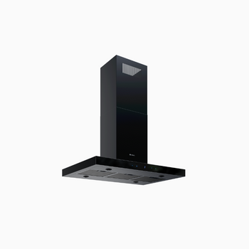 Cooker hood GLOBALO Verta Isola 90.3 H2H Black