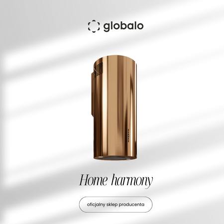 Okap kuchenny GLOBALO Calmio 39.1 Carmel Gold