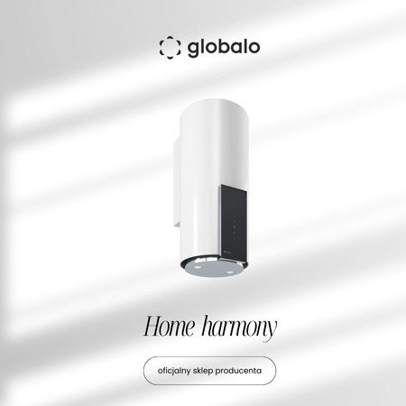 GLOBALO Roxano 39.1 Weiß Dunstabzugshaube