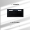 Okap kuchenny GLOBALO Flueris 60.1 Black Sensor Smell
