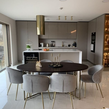 GLOBALO Cylindro Isola 39.7 Light Gold Dunstabzugshaube