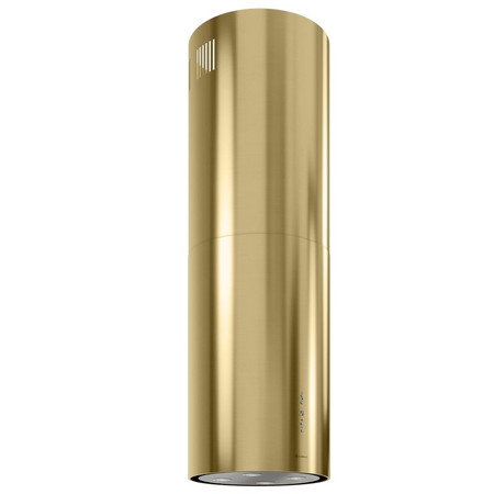 Dunstabzugshaube GLOBALO Cylindro Isola 39.7 Light Gold Mat