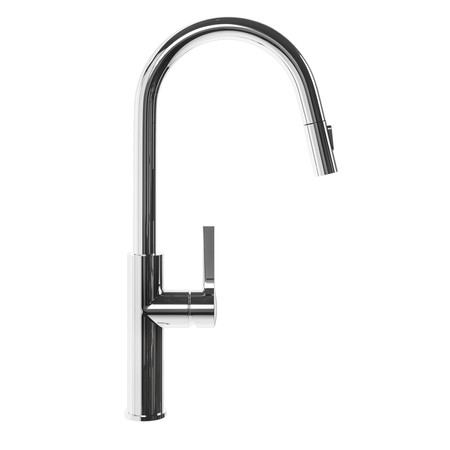 Kitchen faucet with pull-out spout GLOBALO Divio Chrome 1.1