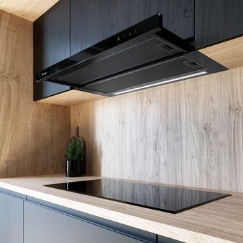 Cooker hood GLOBALO Teslo 90.1 Black