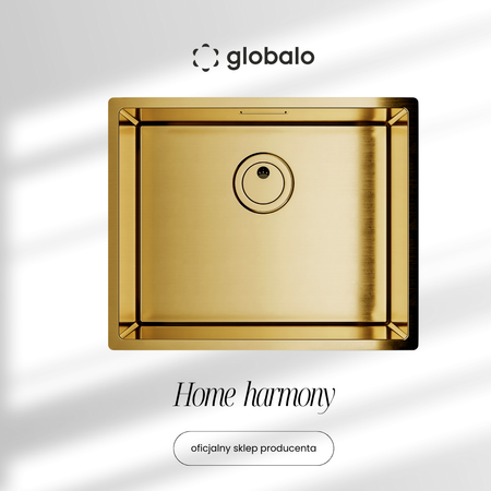 GLOBALO RIWOLO 50.1 GOLD Spülbecken