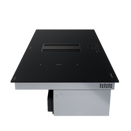 Induction hob with cooker hood GLOBALO Auphoria Out 80.1 Black Mat (without motor)