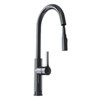 Kitchen faucet with pull-out spout GLOBALO Divio Anthracite 1.1