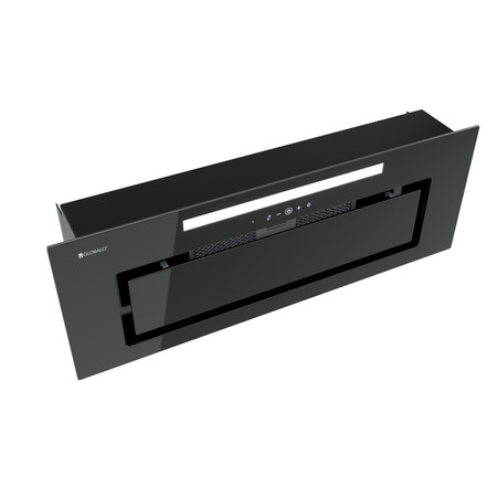 Dunstabzugshaube GLOBALO Saredo 60.1 Schwarz + Turbine TW 1.2
