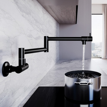 Bateria Kuchenna Pot Filler GLOBALO Oxario Black 1.1