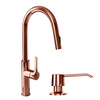 Kitchen faucet with pull-out spout GLOBALO Divio Copper 1.1