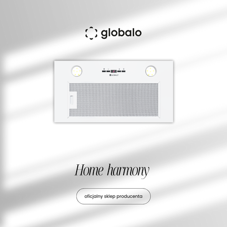 Cooker hood GLOBALO Laizeno 60.2 White