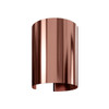 Upper extension for cooker hoods: LOBELIO/WERENISO - WINE COPPER