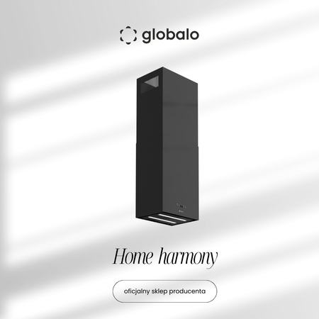 Cooker hood GLOBALO Werno Isola 40.2 Black