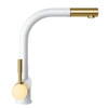 GLOBALO Lobio White/Light Gold Mat Ring 1.1 Küchenarmatur
