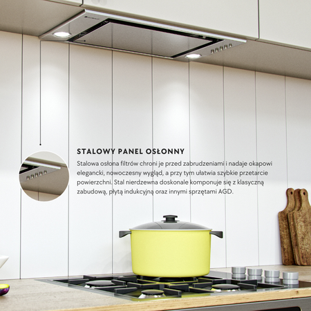 Cooker hood GLOBALO Retio 60.2 Inox