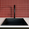 GLOBALO Sink MIRALIO 60.1 Black/BL Mat
