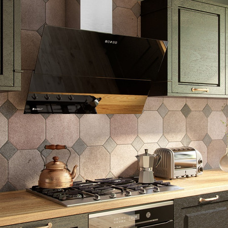 Okap kuchenny GLOBALO Mirida 90.3 Black