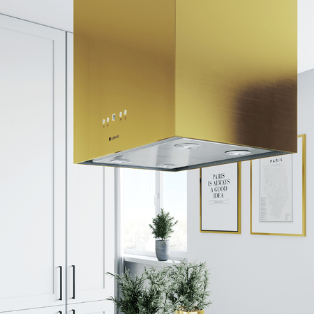 Okap kuchenny GLOBALO Toredo Isola 40.5 Light Gold