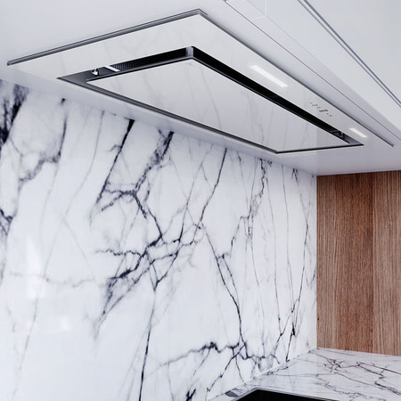 Cooker hood GLOBALO Materi 90.1 White