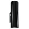 Upper extension for cooker hoods: ROXANO/HEWENO - BLACK