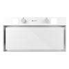 Cooker hood GLOBALO Spineiro 60.1 White + Turbina TW 1.2