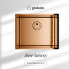 Sink GLOBALO RIWOLO 50.1 COPPER