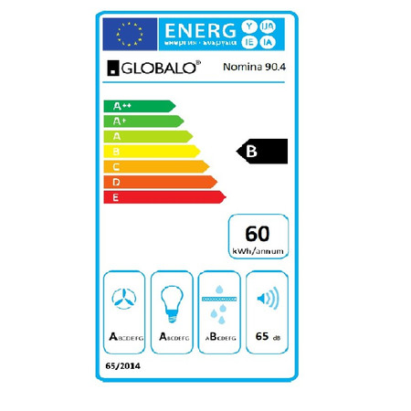 Dunstabzugshaube GLOBALO Nomina 90.4 Sensor