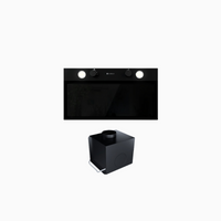 Cooker hood GLOBALO Fluxime 60.1 Black + Turbina TW 1.2