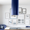 Cooker hood GLOBALO Asterio Isola 39.1 Blue