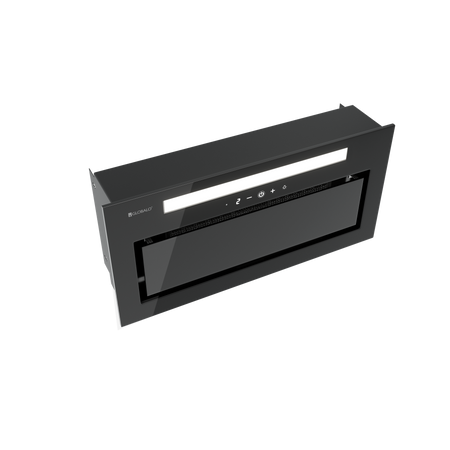 Dunstabzugshaube GLOBALO Saredo 60.1 Schwarz + Turbine TW 1.2