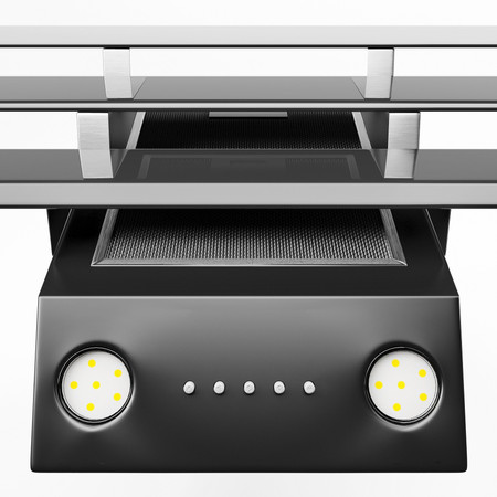 Cooker hood GLOBALO Divergo 60.1 Black Eko Max