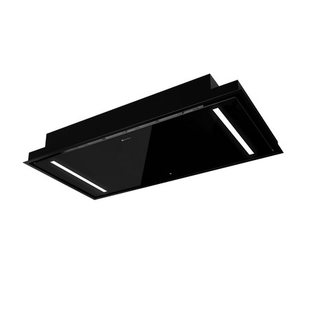 Dunstabzugshaube GLOBALO ZENARA 100.1 Schwarz + Turbine TW 2.1