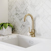 Kitchen faucet GLOBALO Zentio Light Gold Mat 1.1