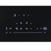 Induction hob with cooker hood GLOBALO Auphoria 80.1 Black Mat