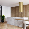 Okap kuchenny GLOBALO Heweno Isola 39.2 Light Gold Mat
