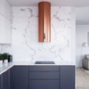 Upper extension for cooker hoods: ROXANO/HEWENO - COPPER