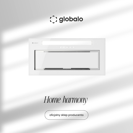 Cooker hood GLOBALO Loteo 60.4 Plus White