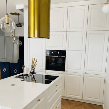 Cooker hood GLOBALO Heweno Isola 39.2 Gold