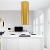 Cooker hood GLOBALO Cylindro Isola 39.5 Gold Mat