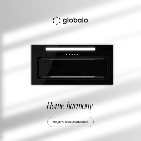 Cooker hood GLOBALO Senturo 60.3 Black