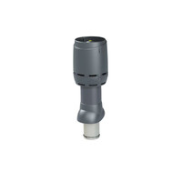 VILPE insulated ventilation chimney FLOW 125P/IS/500 GREY