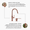 Zestaw Bateria GLOBALO Divio Copper 1.1 + Dozownik GLOBALO Intio Copper