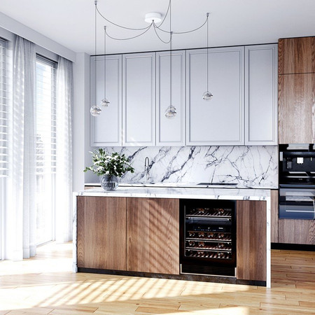 Cooker hood GLOBALO Materi 90.1 White