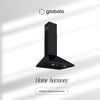 Cooker hood GLOBALO Bertez 60.3 Black