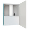 Cooker hood GLOBALO Lowio 60.1 BL/Ocean Blue
