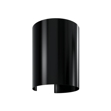 Upper extension for cooker hoods: ROXANO/HEWENO - BLACK